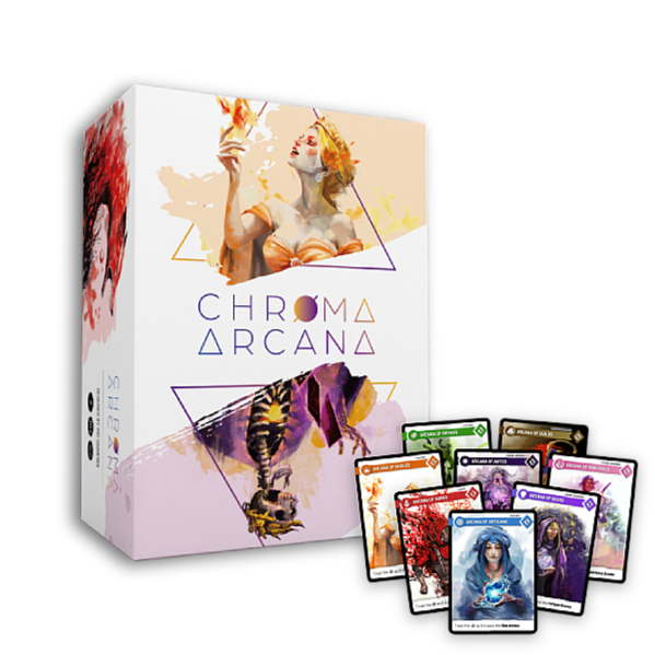 Chroma Arcana box and cards